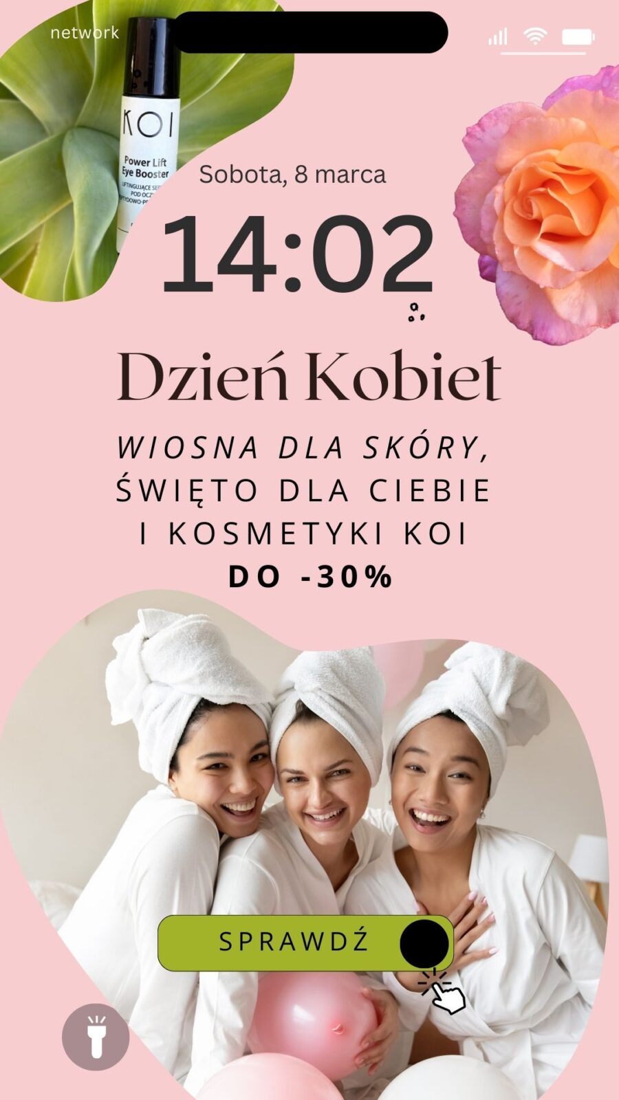 Wiosna dla skóry, święto dla Ciebie – do -30% na KOI z okazji Dnia Kobiet