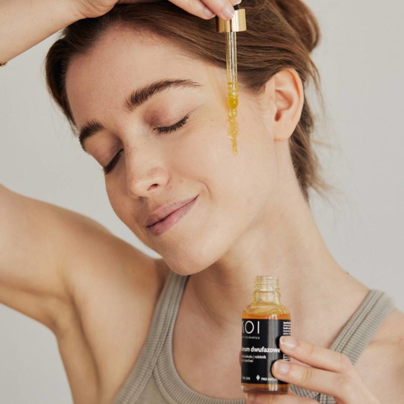 serum dwufazowe ze śliwką kakadu KOI