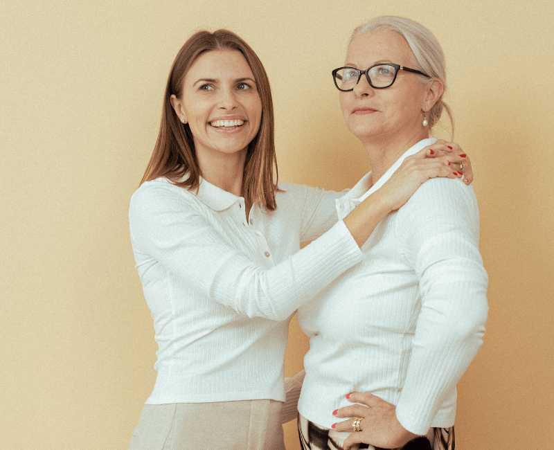 sesja mama i córka koi cosmetics
