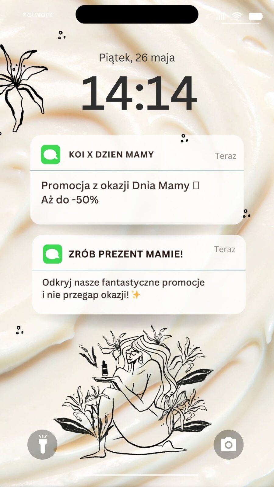 banery mobile na dzień mamy 20225