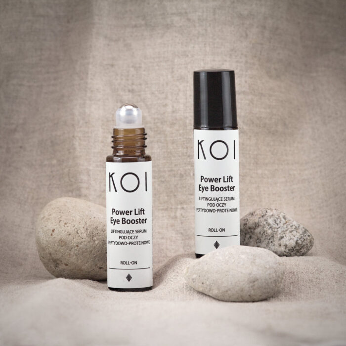 Power lift eye booster serum pod oczy liftingujące koi cosmetics nowa wersja