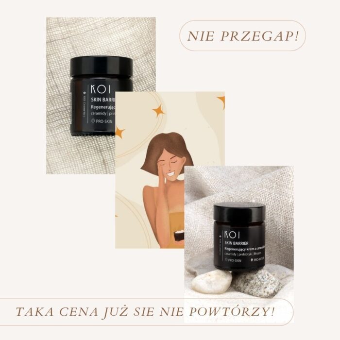 regenerujący krem z ceramidami nowość SKIN BARIER